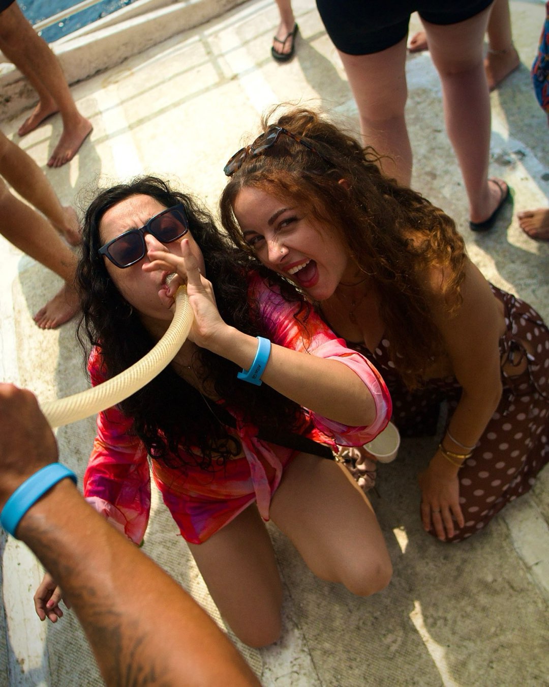 Party games on the Stingray deck